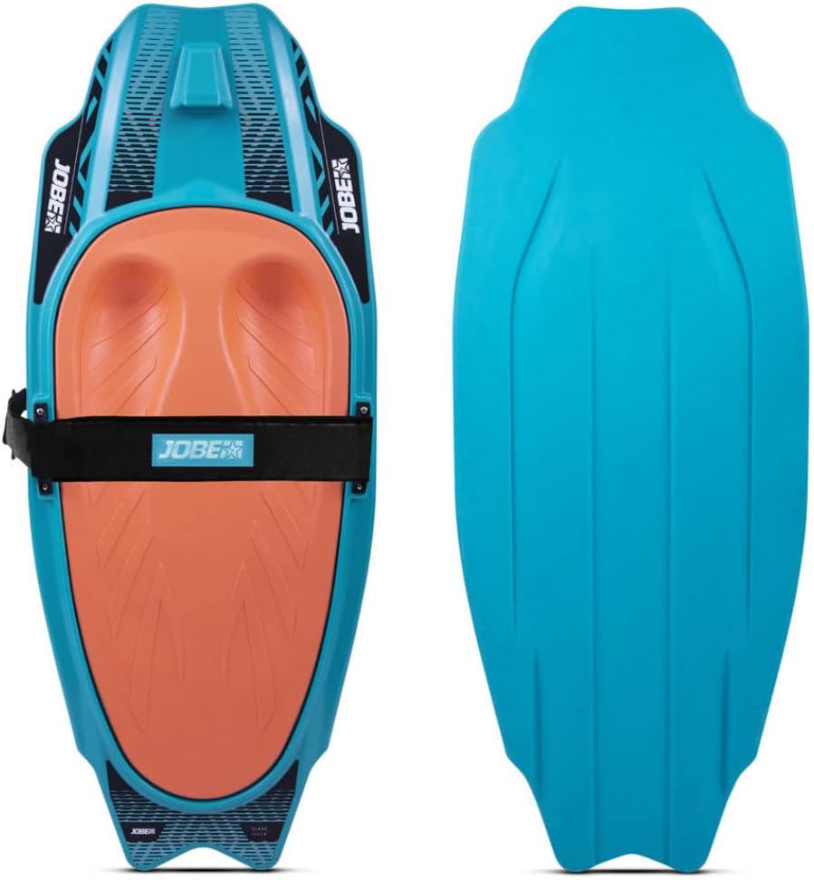 Jobe Slash Kneeboard Package Freestyle Board für Anfänger und Fortgeschrittene Blue
