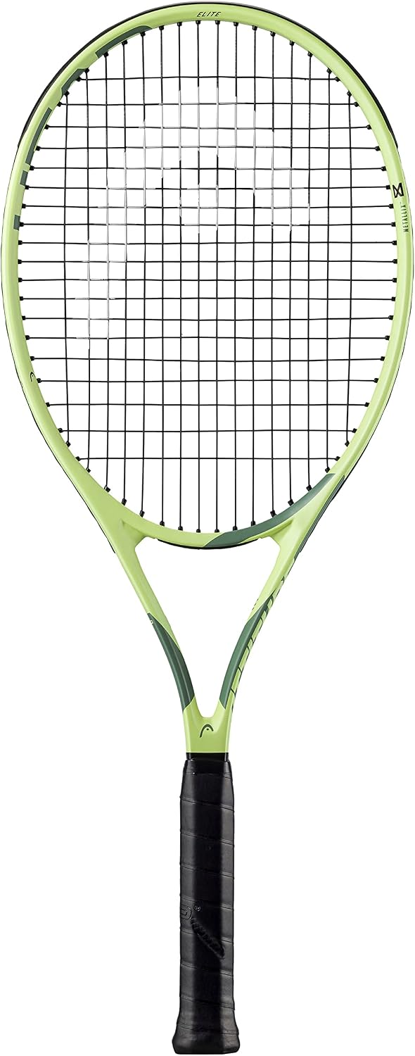 HEAD Unisex – Erwachsene Mx Attitude Elite Tennis Racquet Griffstärke 3 Lime, Griffstärke 3 Lime