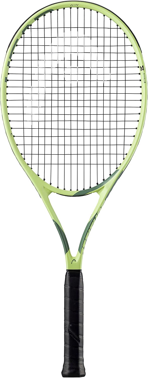 HEAD Unisex – Erwachsene Mx Attitude Elite Tennis Racquet Griffstärke 3 Lime, Griffstärke 3 Lime