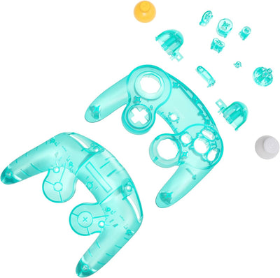 eXtremeRate Grips Case Shell kompatibel mit Nintendo Game Cube Controller, DIY-Ersatz Griff Gehäuse/