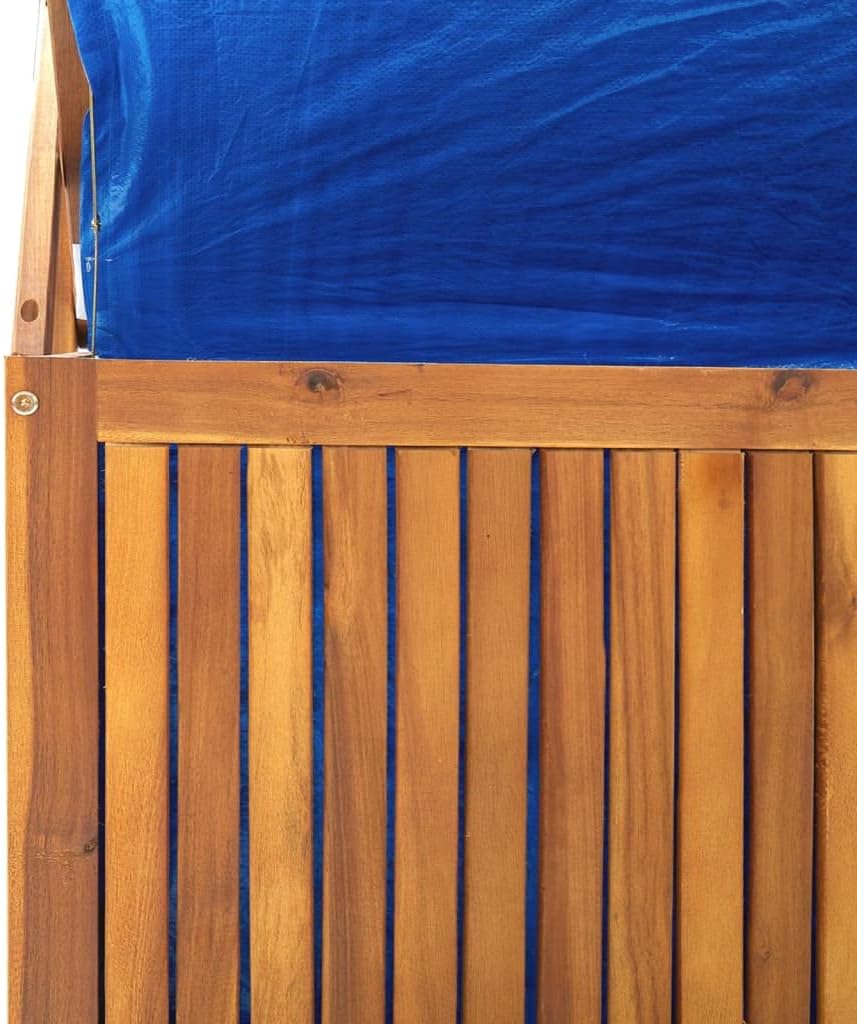 vidaXL Truhe mit Rankgitter Aufbewahrungsbox Auflagenbox Gartenbox Blumenregal Rankhilfe Gartentruhe