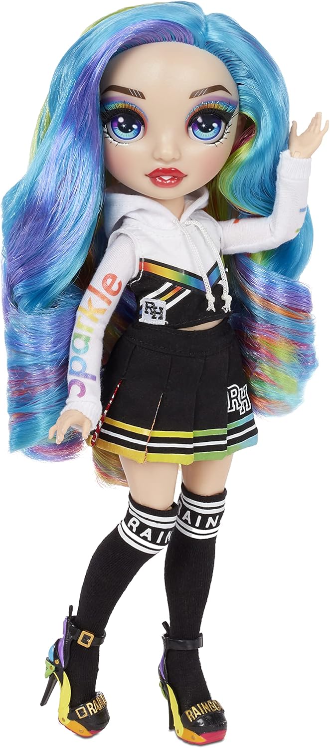 Rainbow High Fashion Doll - Amaya Raine - Regenbogen Puppe mit Luxus-Outfits, Accessoires und Puppen