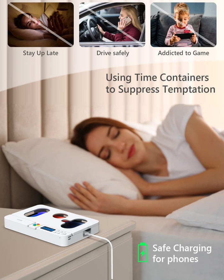 iDiskk Timer-Box Handy Gefängnis, Telefon Gefängnis,Telefon Handy Safe Timed Lock Box für iPhone/And