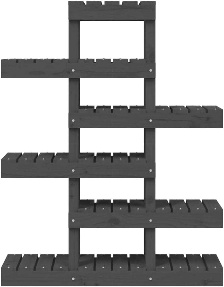 puraday Pflanzenständer Hoch Gartenregal Kräuterregal Blumentreppe Draussen Blumentreppe Outdoor Pfl