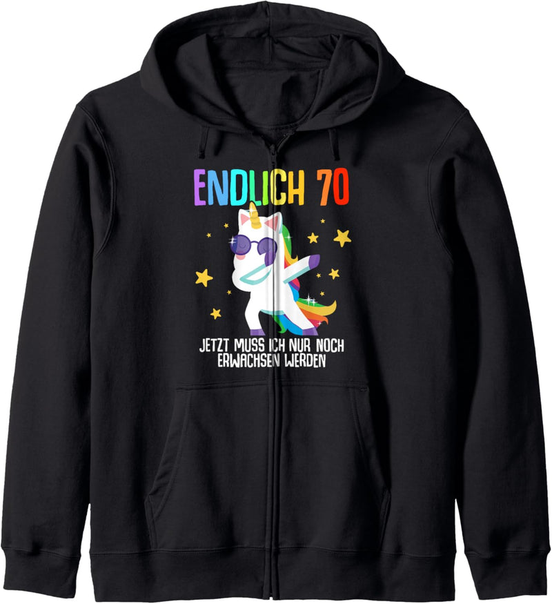 70. Geburtstag Mann Frau 70 Jahre 1954 Deko Lustig Geschenk Kapuzenjacke