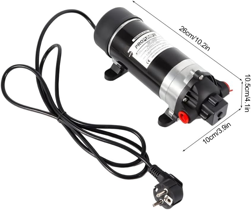 Wassertransferpumpe, 120W 80-90 Psi Gartenpumpen aus Edelstahl tragbare Gartenpumpe Kreiselpumpe Was