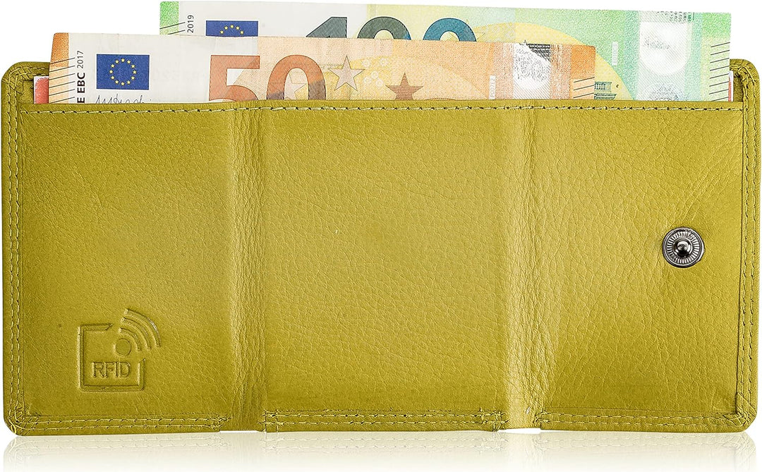 Josephine Osthoff Geldbörse Damen Portemonnaie klein KleinGeldbörse Herren Slim Münzbörse Geldbeutel