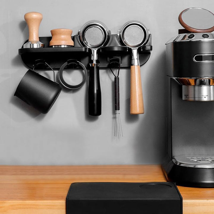 58mm Kaffee Tamperstation – Siebträger Zubehör, Barista Zubehör, Espresso Zubehör für DeLonghi Dedic