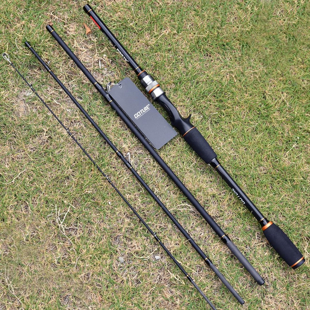 Goture Angelrute,Spinnrute,Spincasting Ruten,teleskoprute,Forellen Angeln rute,Karpfen rute,Baitcast