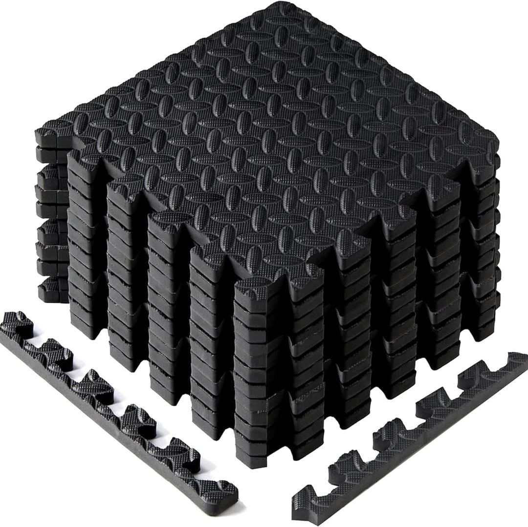 Yes4All 30x30 cm bis zu 3.3 m² Set 12/16/36 Eva Matten Schutzmatten Bodenschutz Bodenfliesen Sportma