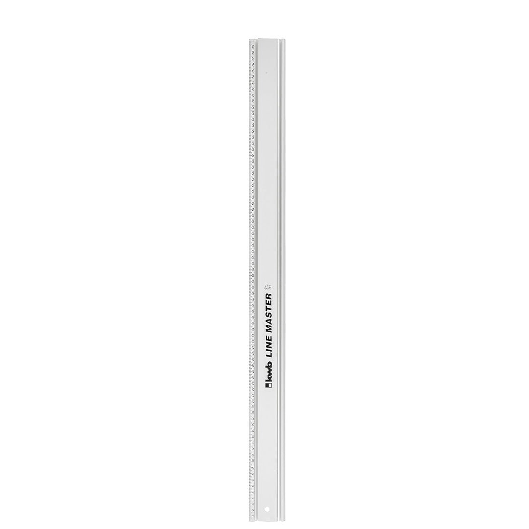 kwb LINE MASTER Präzisionslineal – Aluminium, 800-mm Universal-Führungsschiene für Kreissäge, Stichs