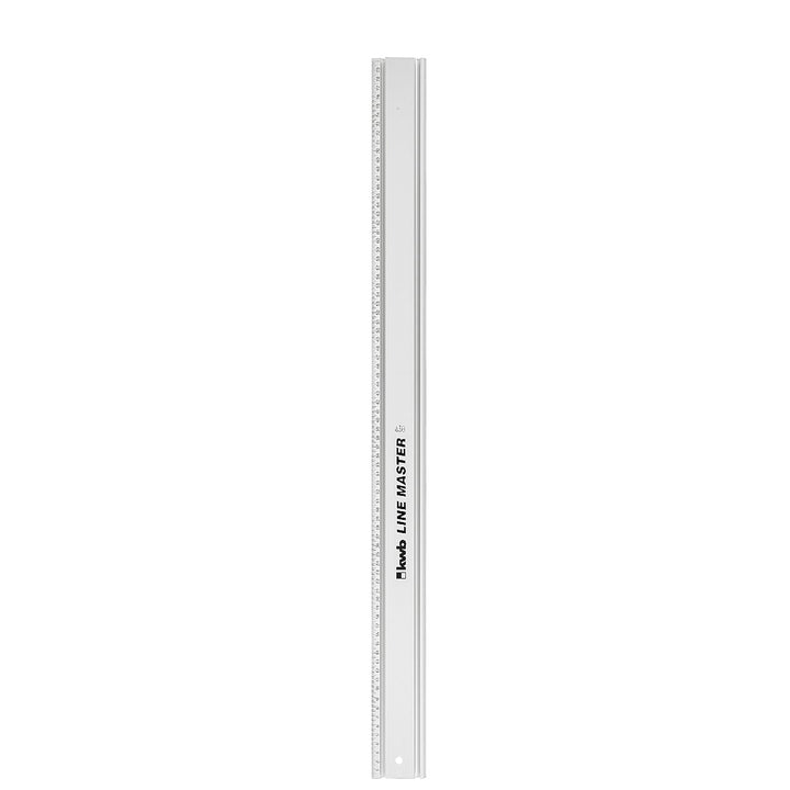 kwb LINE MASTER Präzisionslineal – Aluminium, 800-mm Universal-Führungsschiene für Kreissäge, Stichs