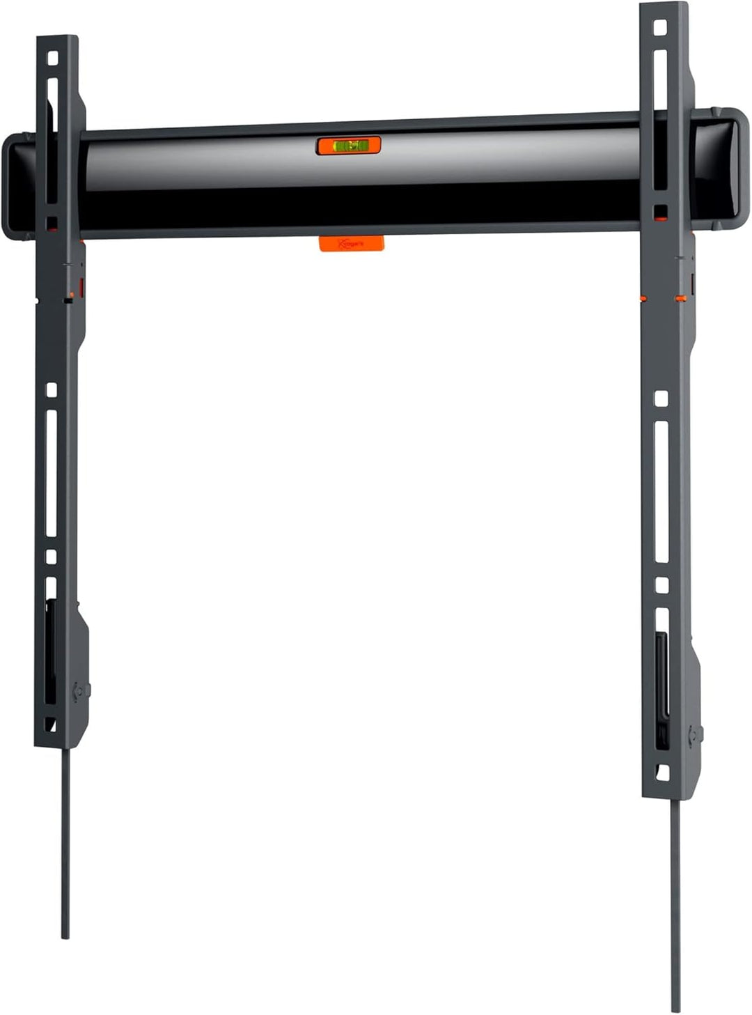 Vogel's Comfort TVM 3405 Flache TV-Wandhalterung für 32-77 Zoll Fernseher & TVA 6000 Kabelkanal Weis