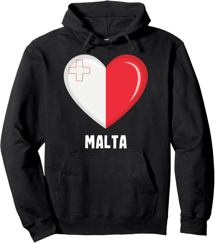 Malta Flagge Hoodie | Maltesisch Pullover Hoodie
