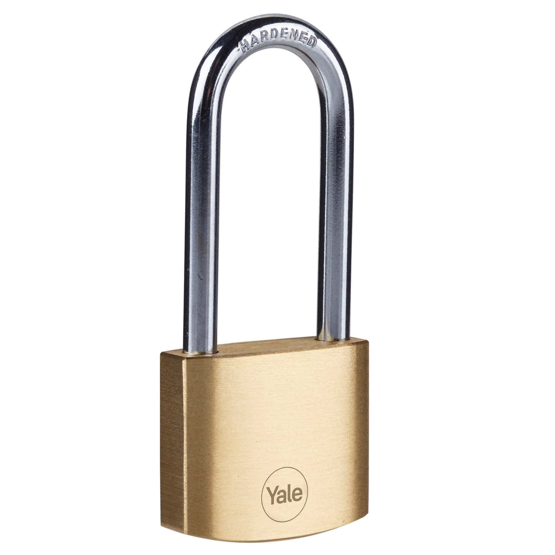 Yale Y110B/40/152/1, Standardsicherheit, 40 mm, Messing, Vorhängeschloss, Doppelverriegelung, langer