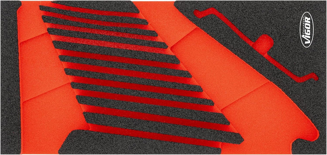 VIGOR Doppel-Ringschlüssel Satz 11-teilig V6722N, Grössen 6 x 7 bis 25 x 28 mm, robuster Schlüsselsa