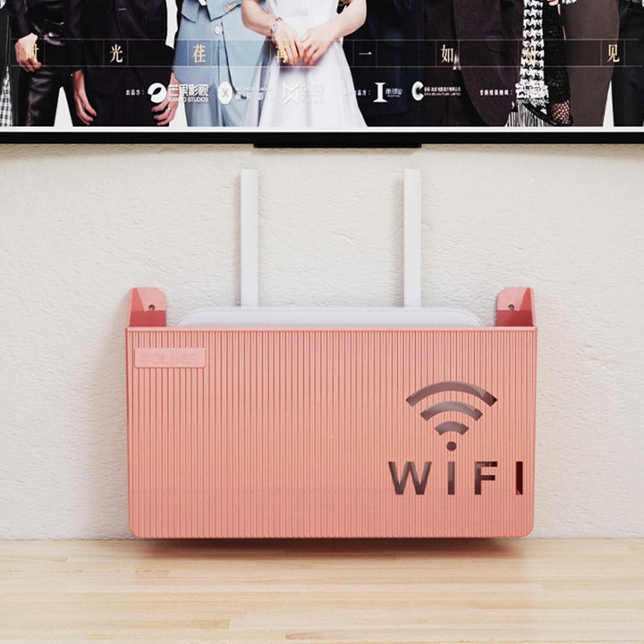 Router-Wandhalterung, Wifi-Router-Aufbewahrungsbox, Router-Wandhalterung, Multifunktions-Router-Aufb