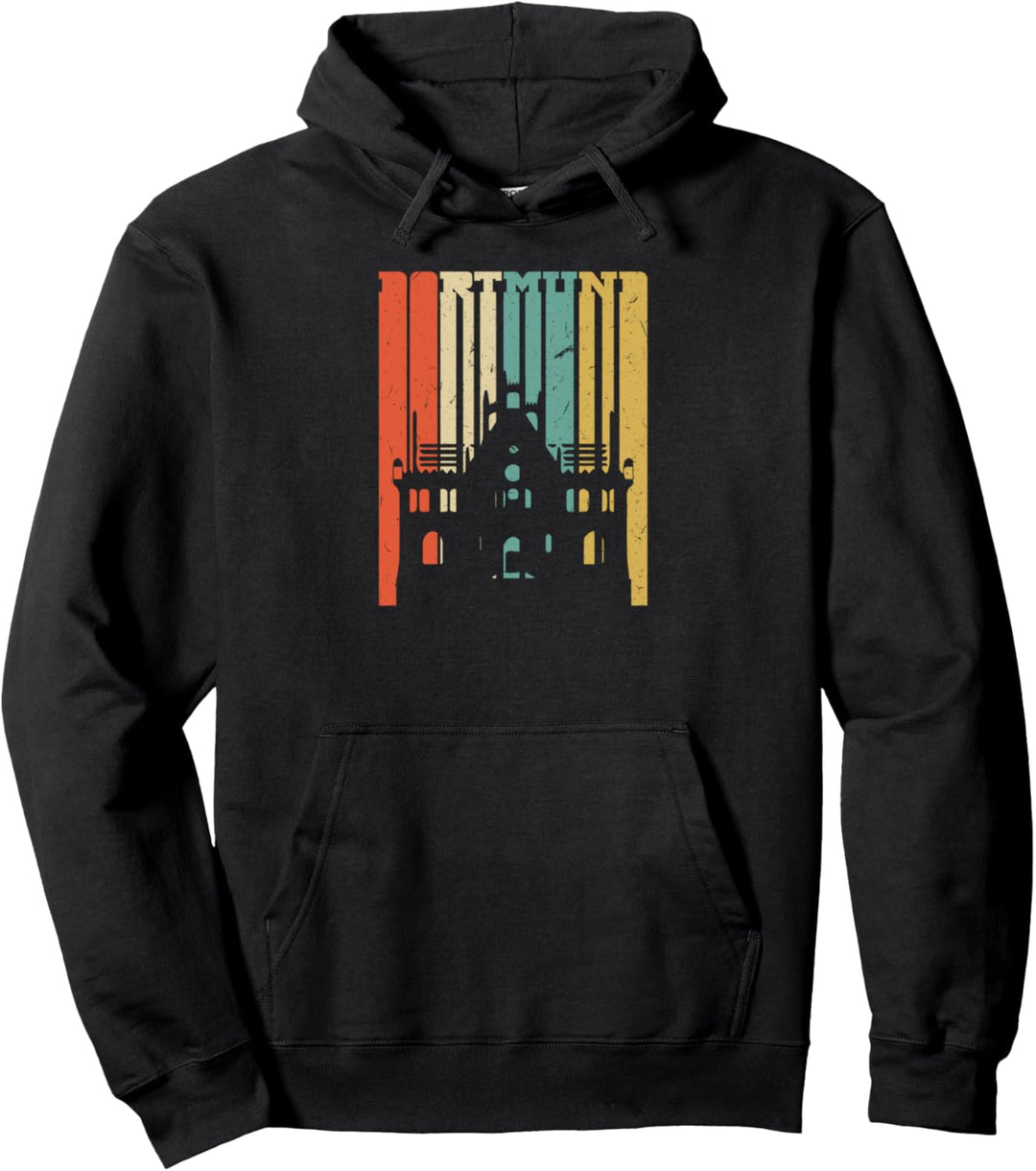 Retro Vintage Passend Dortmund Pullover Hoodie
