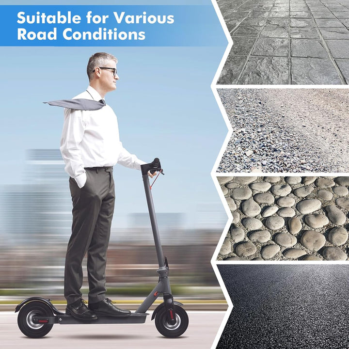 HPGAAVD 8,5 Zoll E Scooter Solid Reifen, 8 1/2 x 2 Vollgummireifen e scooter für Xiaomi M365 Pro2/Pr
