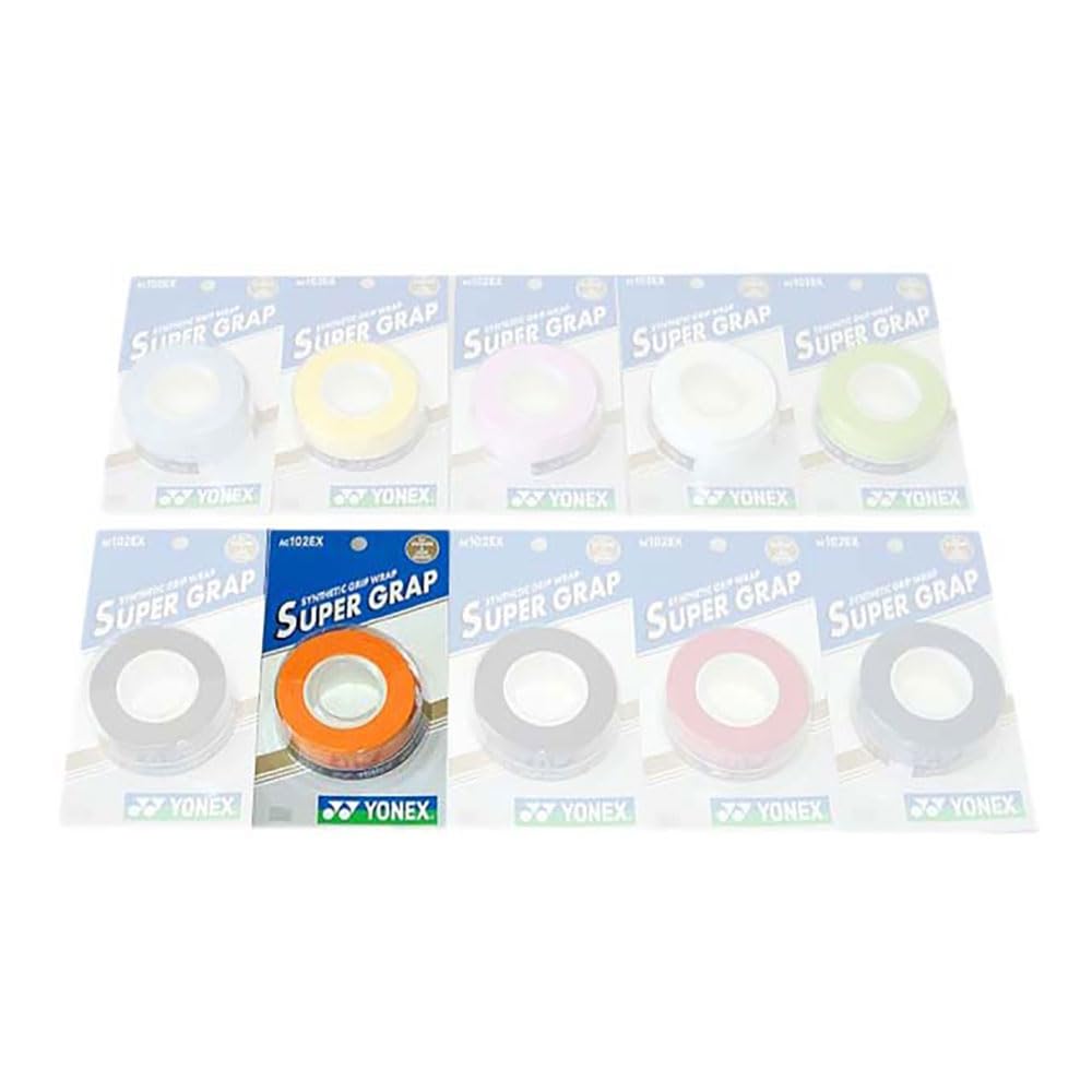 Yonex Overgrip Super Grap 3er STANDARD Orange, STANDARD Orange