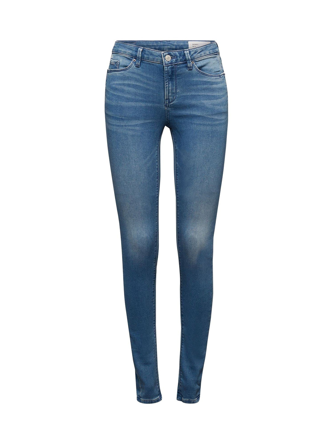 ESPRIT Damen Jeans 990ee1b312, Blue Rinse, 27W / 34L 902/Blue Medium Wash, 27W / 34L 902/Blue Medium
