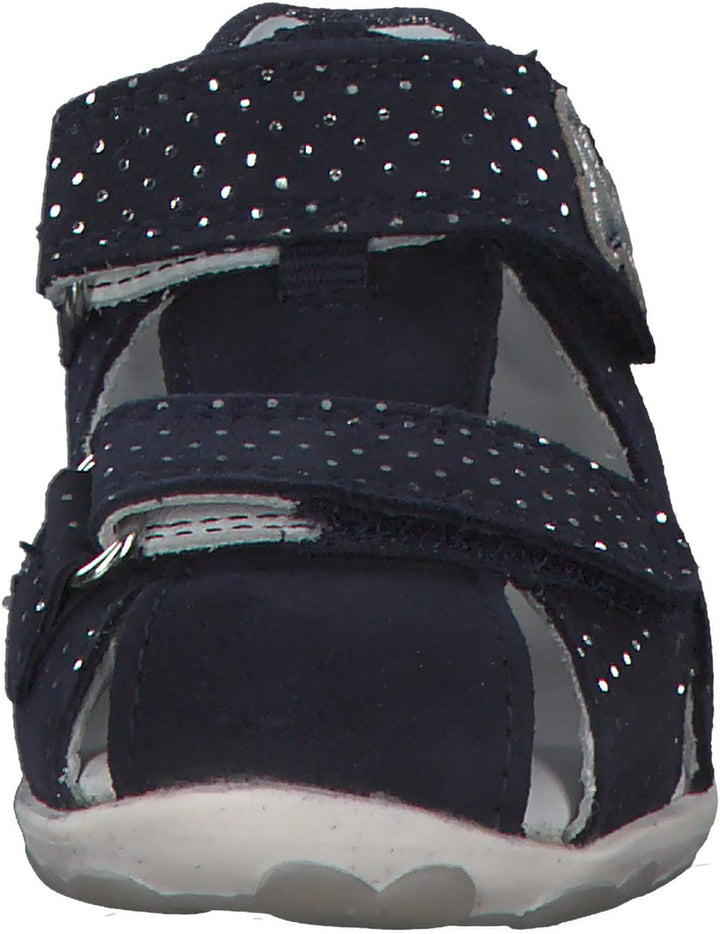 Superfit Baby Mädchen FANNI Sandalen 19 EU Blau 8000, 19 EU Blau 8000