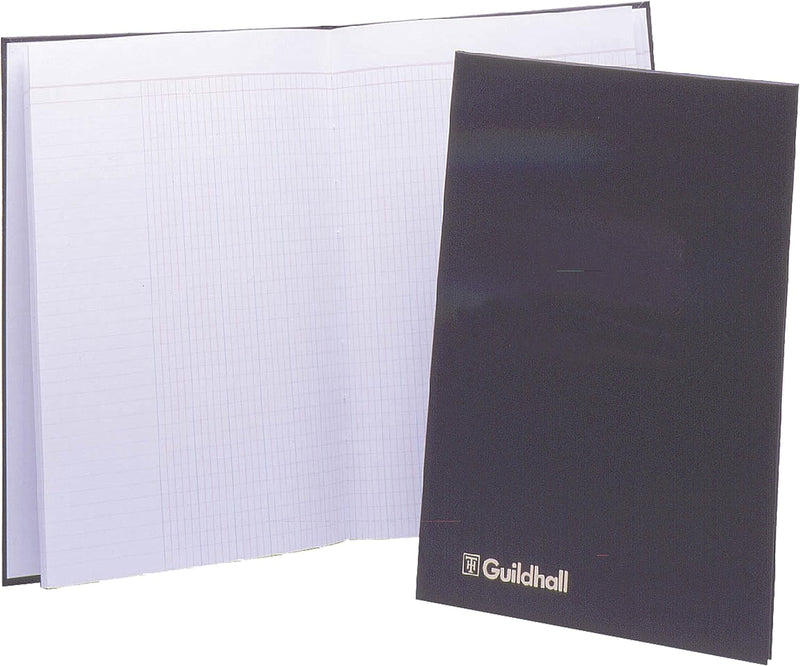 Guildhall Anwesenheitsbuch 24 Doppelseiten 298 x 203 mm schwarz