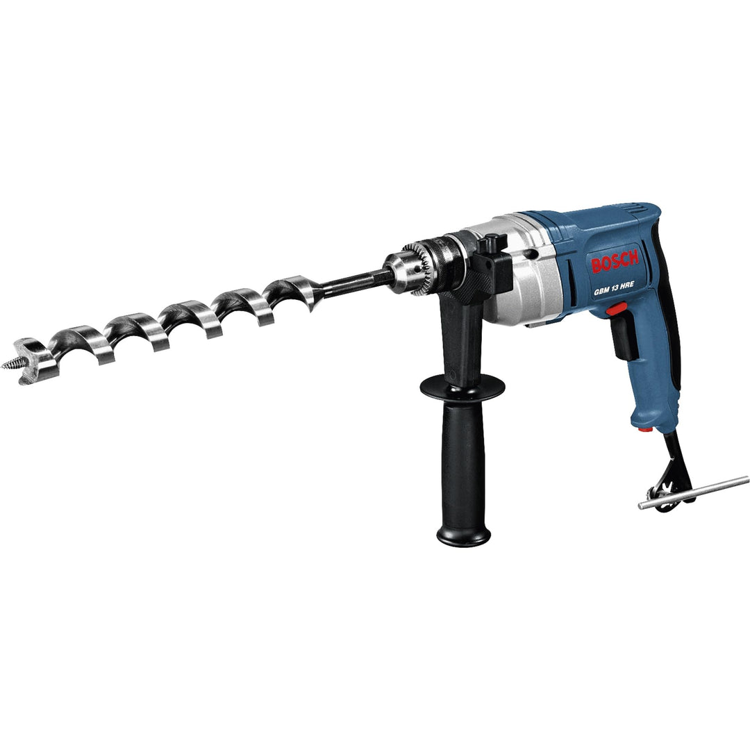 Bosch Professional Bohrmaschine GBM 13-HRE (Zusatzhandgriff, Zahnkranzbohrfutter 1,5 - 13 mm, im Kar