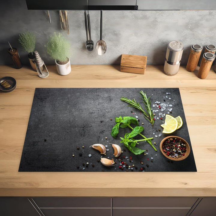 KitchenYeah© Herdabdeckplatte Einteilig Ceranfeld Abdeckplatte für Induktionsschutz Ceranfeldabdecku