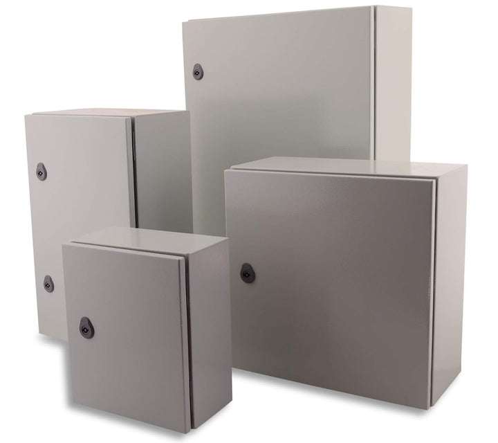 BOXEXPERT® Verteilerkasten aussen wasserdicht [Schutzklasse IP66, Stahlblech] 600x500x250mm - Serie