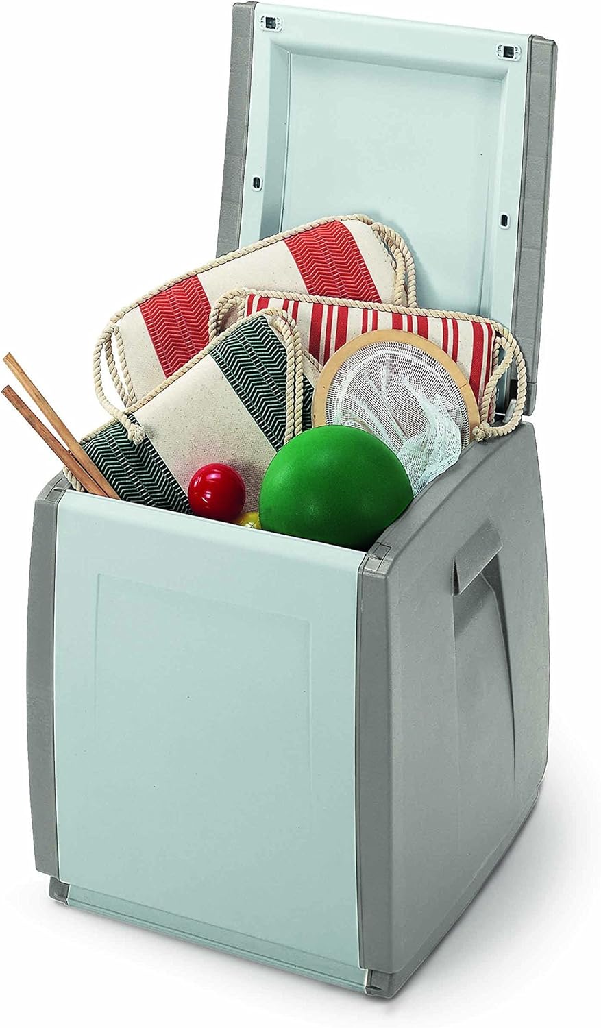 Terry, In & Out Box 55, Multifunktionsbox - 54x54x57 cm, 120 lt Grau 54x54x57 cm, Grau 54x54x57 cm
