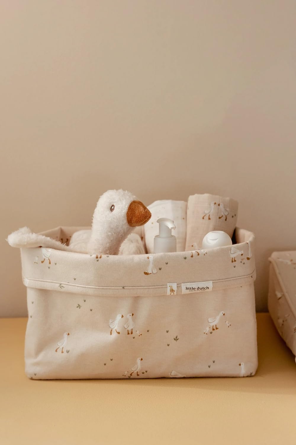 Little Dutch Wickeltischkörbchen Körbchen Korb Utensilo Organizer für den Wickeltisch Baby gross - L