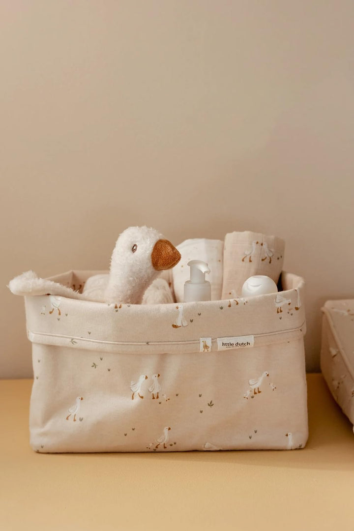 Little Dutch Wickeltischkörbchen Körbchen Korb Utensilo Organizer für den Wickeltisch Baby gross - L