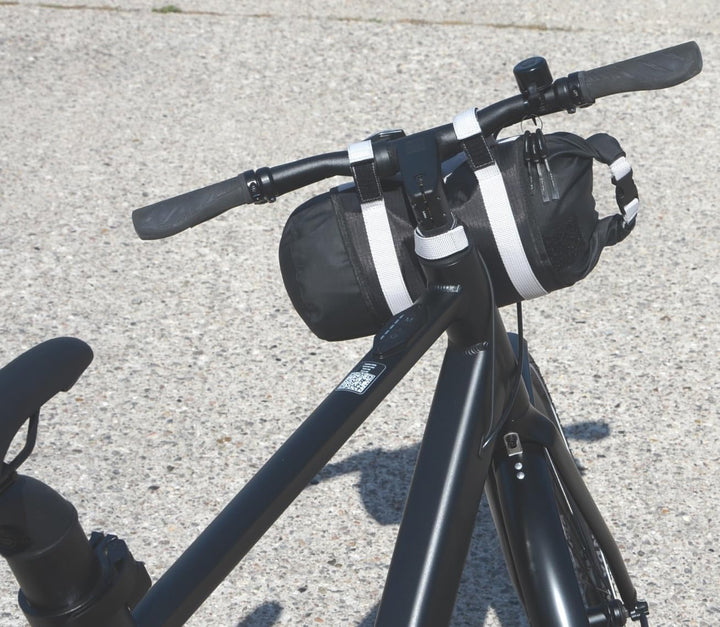 Fahrrad Taschen Set universal für Lenker und Sattel, Lenkertasche vorne, Satteltasche hinten ohne Ge