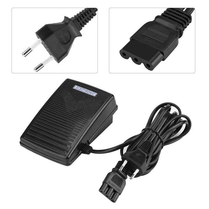 Yinong Nähmaschine Fusspedal Controller,Universal Home Nähmaschine Fussschalter Pedal Variable Speed