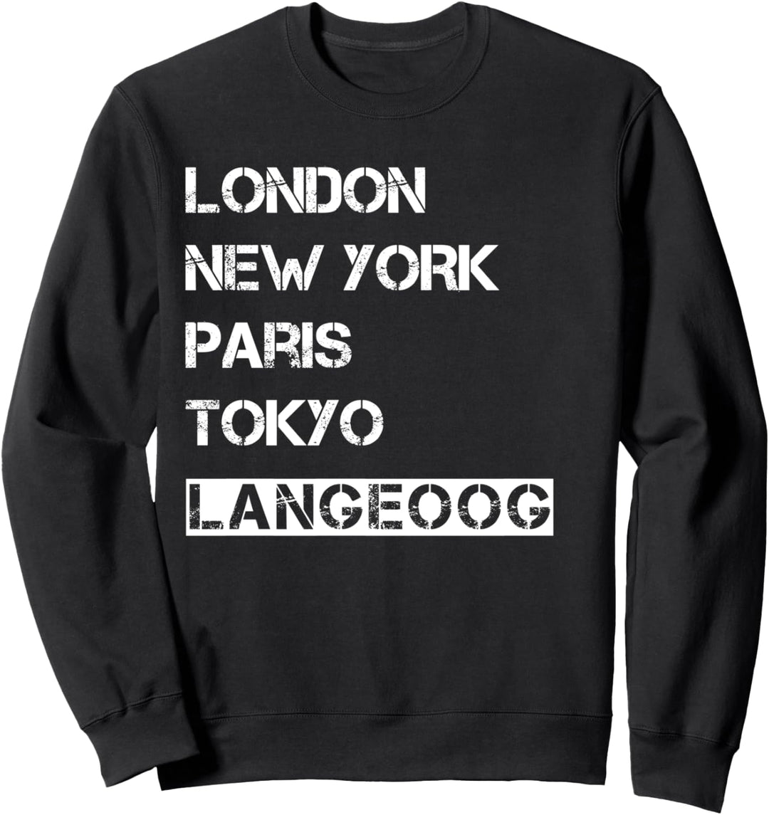 Meine Heimat Langeoog! Geburtsort & Heimatliebe Langeoog Sweatshirt