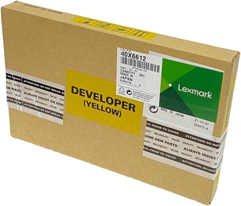 Sparepart: Lexmark Yellow Developer Carrier 40X6612, Schwarz, 40X6612 (40X6612, Black)