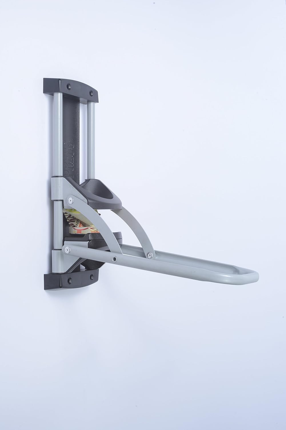 Handpresse für Dosen, Metall, grau, 40 x 15,5 x 10 cm