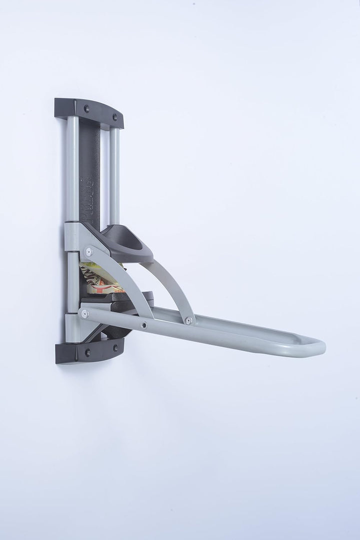 Handpresse für Dosen, Metall, grau, 40 x 15,5 x 10 cm