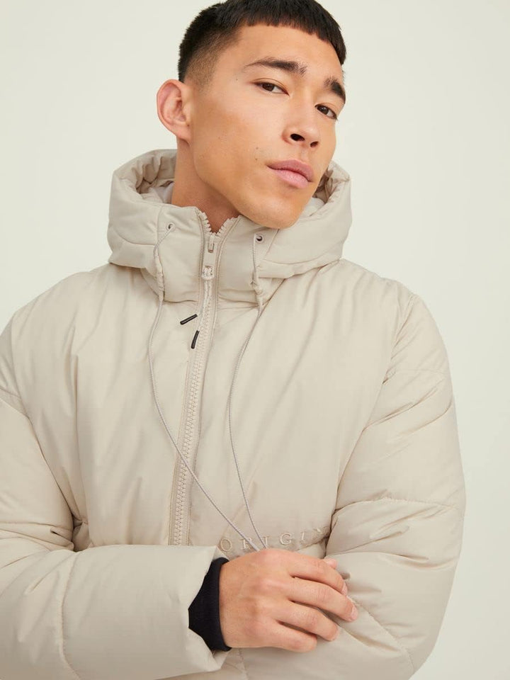 JACK & JONES Herren Jorcopenhagen Puffer Jacket Sn Jacke, Moonbeam
