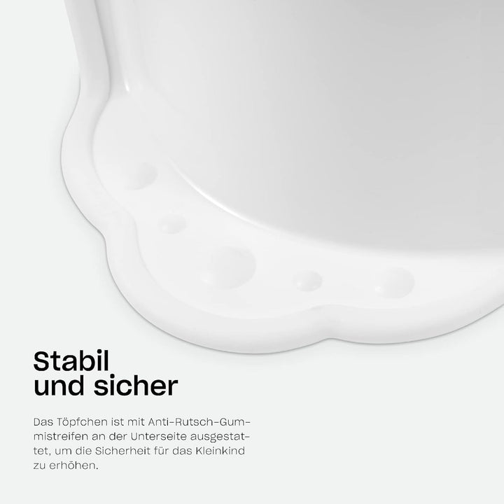 Hylat Baby Tritthocker Kinder - Stabil & rutschfest, Gummiert, Leicht - Für Kinder ab 3 Jahren, bis