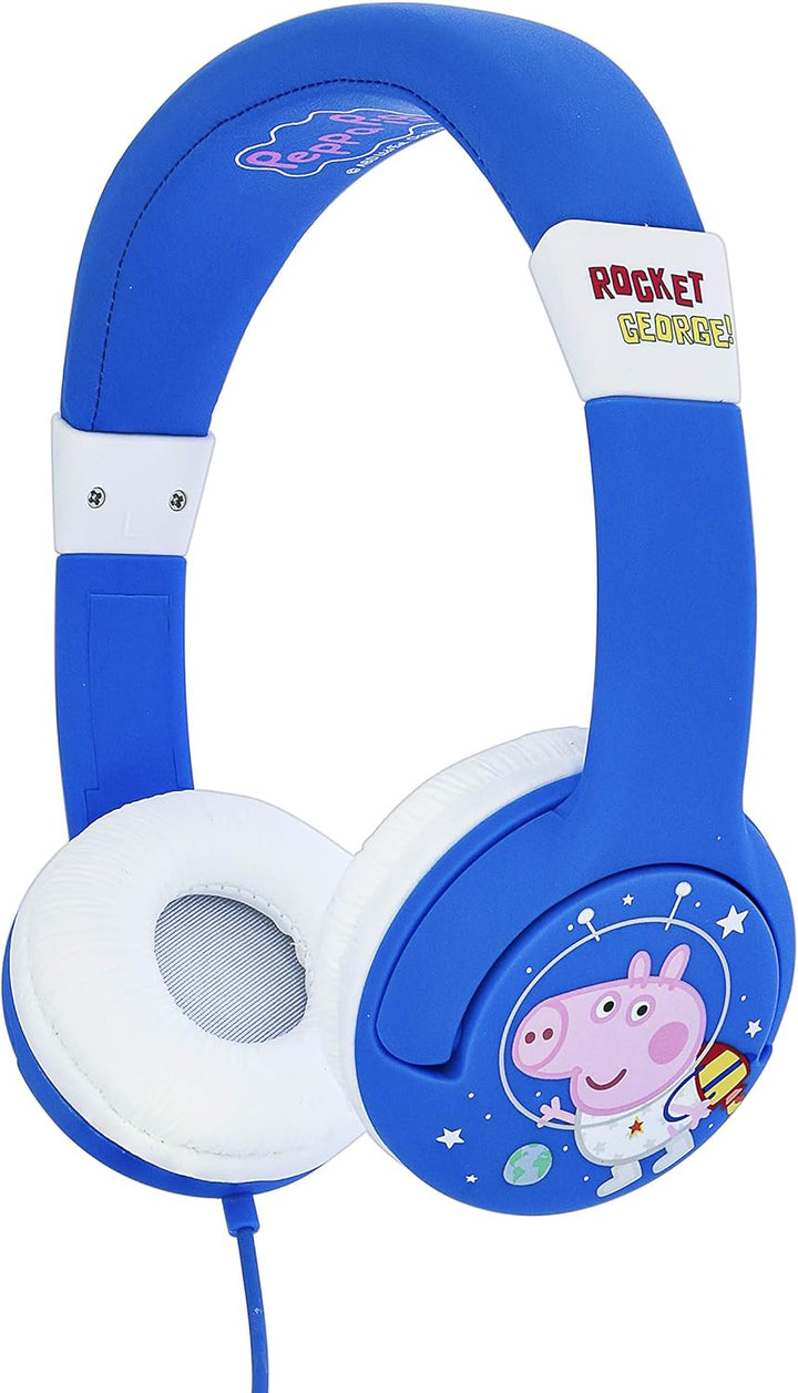 OTL Technologies JUNIOR Kinder Kopfhörer Peppa Pig Unicorn (gepolsterte Bügel, Lautstärke Begrenzung