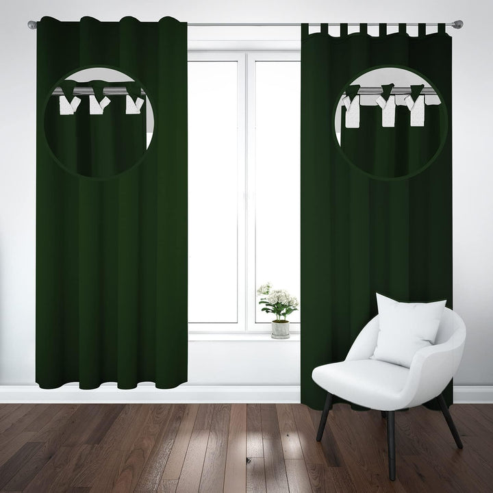 Vorhang mit Schlaufen Klettverschluss 1 Stück 250 H x 145 B cm Blickdichte Gardinen Fensterdekoratio
