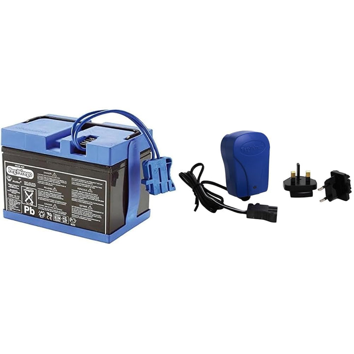 Peg Perego KB0036 - Batterie, 12 V 12 V, 12 Ah & Y/CB0302-12V Ladegerät für Batterien, Fahrzeuge 12
