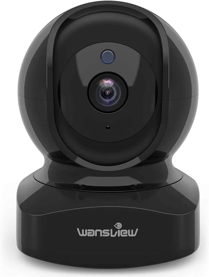 Wansview WLAN IP Kamera,1080P Überwachungskamera innen, 2,4Ghz WiFi Haustier Kamera , Babyphone mit