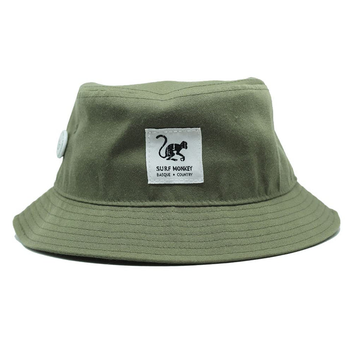 SURF MONKEY Recycled Bucket Repreve® Fischermütze Unisex Erwachsene Einheitsgrösse Oliv, Einheitsgrö
