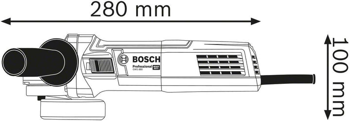 Bosch Professional Winkelschleifer-Set GWS 22-230 J + GWS 880 (im Karton) Blue J-Version + GWS 880 i