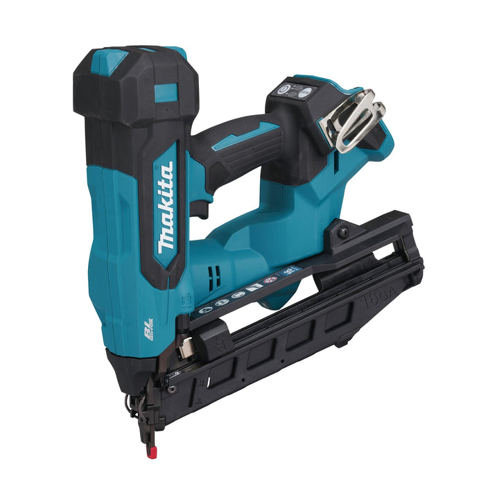Makita DBN901ZK Bürstenloser Rahmennagler, 18 V, Li-Ion, LXT, Lieferung in Tragetasche, Batterien un