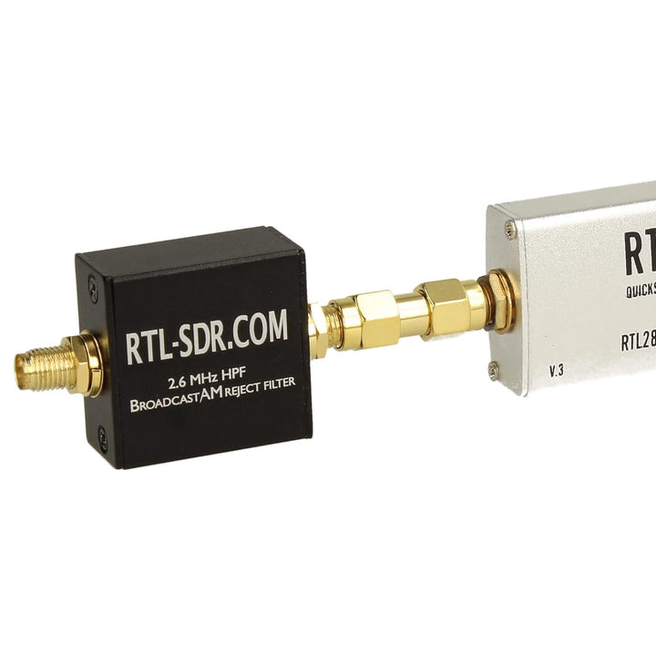 RTL-SDR Blog Broadcast AM Reject High Pass Filter + Adapter ﴾ 08 ﴿, ﴾ 08 ﴿