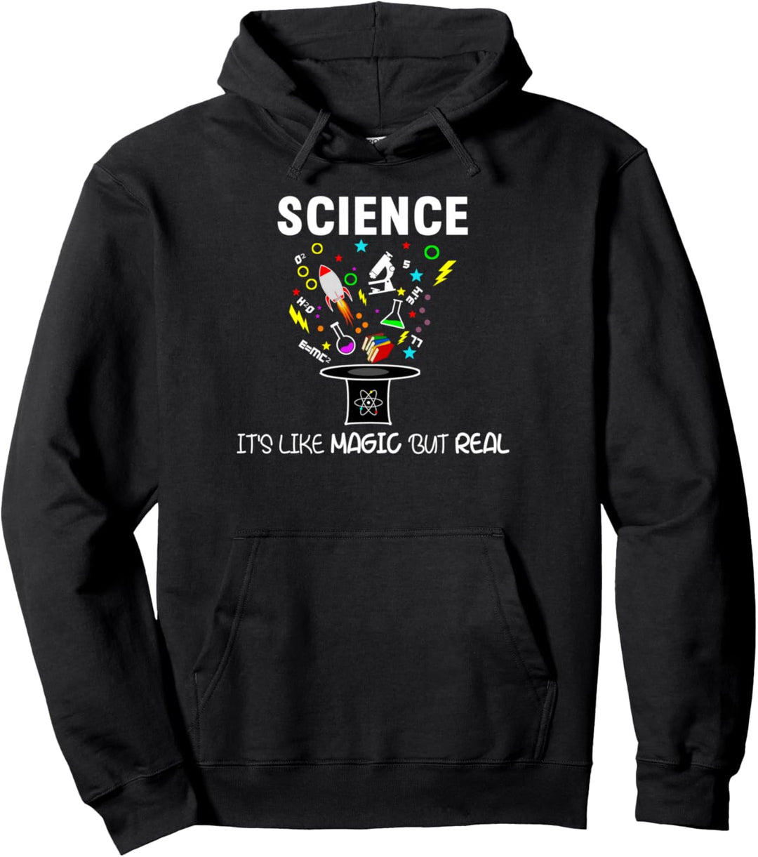 Science Is Like Magic But Real Pullover Hoodie